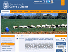 Tablet Screenshot of caleraychozas.com